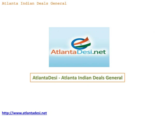 AtlantaDesi - Atlanta Indian Deals General