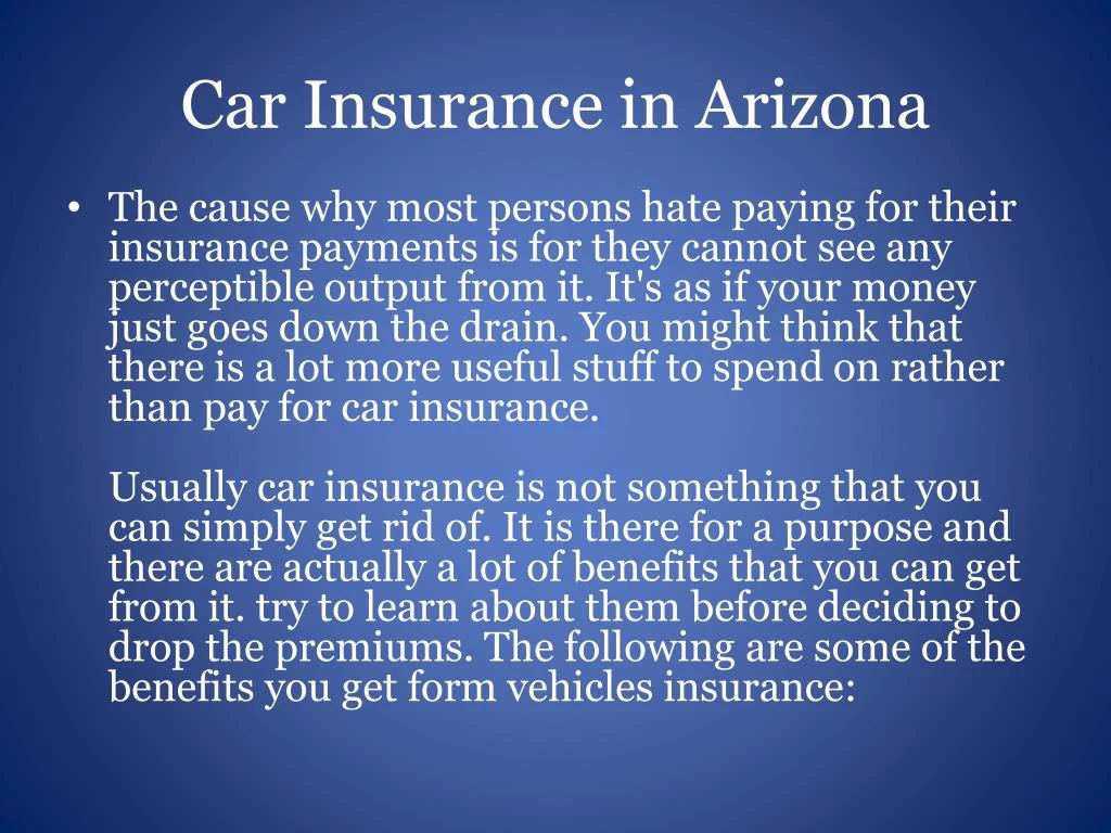 car insurance in arizona