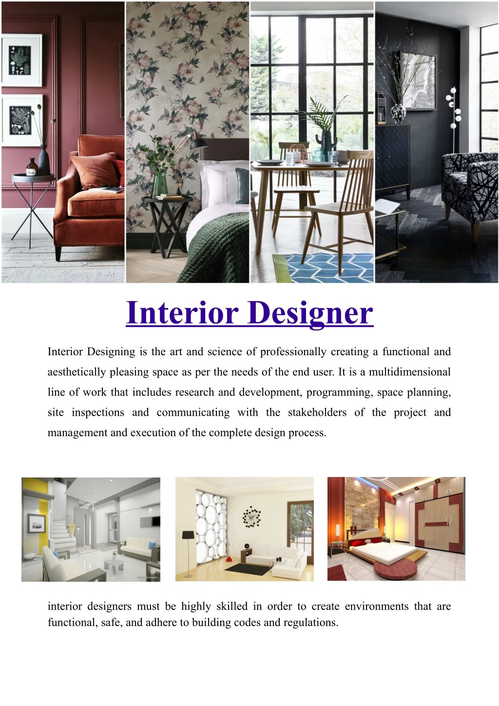 interior designer