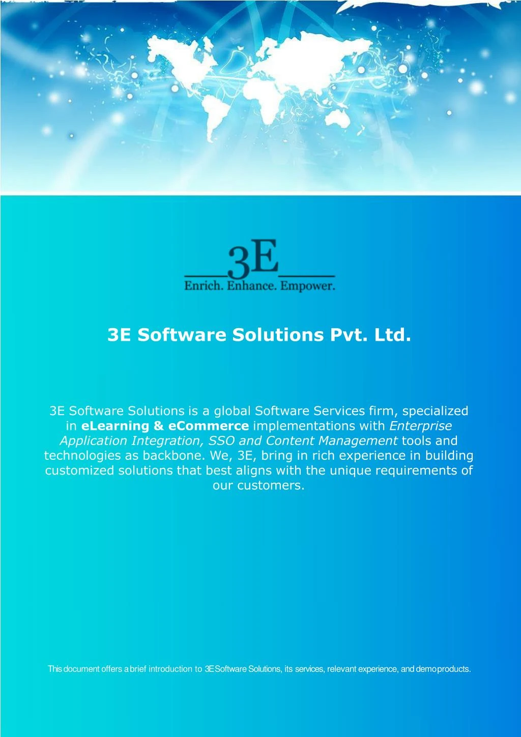 3e software solutions pvt ltd