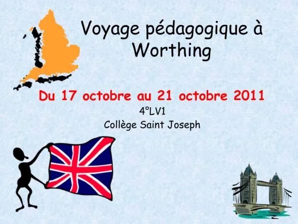 Voyage p dagogique Worthing