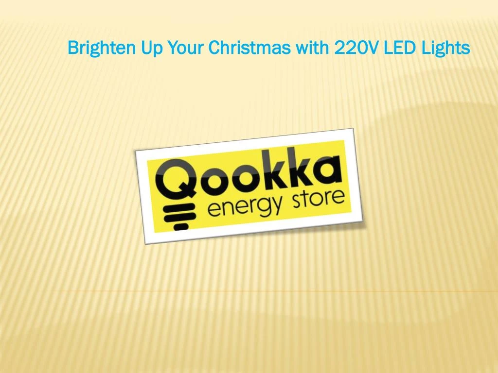 brighten up your christmas with 220v led lights
