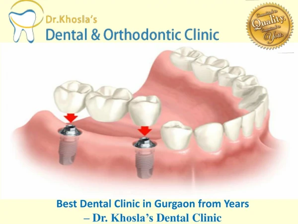 Looking for the Best Dental Clinic in Gurgaon? Contact Us.