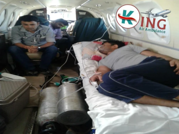 King Air Ambulance Service in Jabalpur and Bhopal