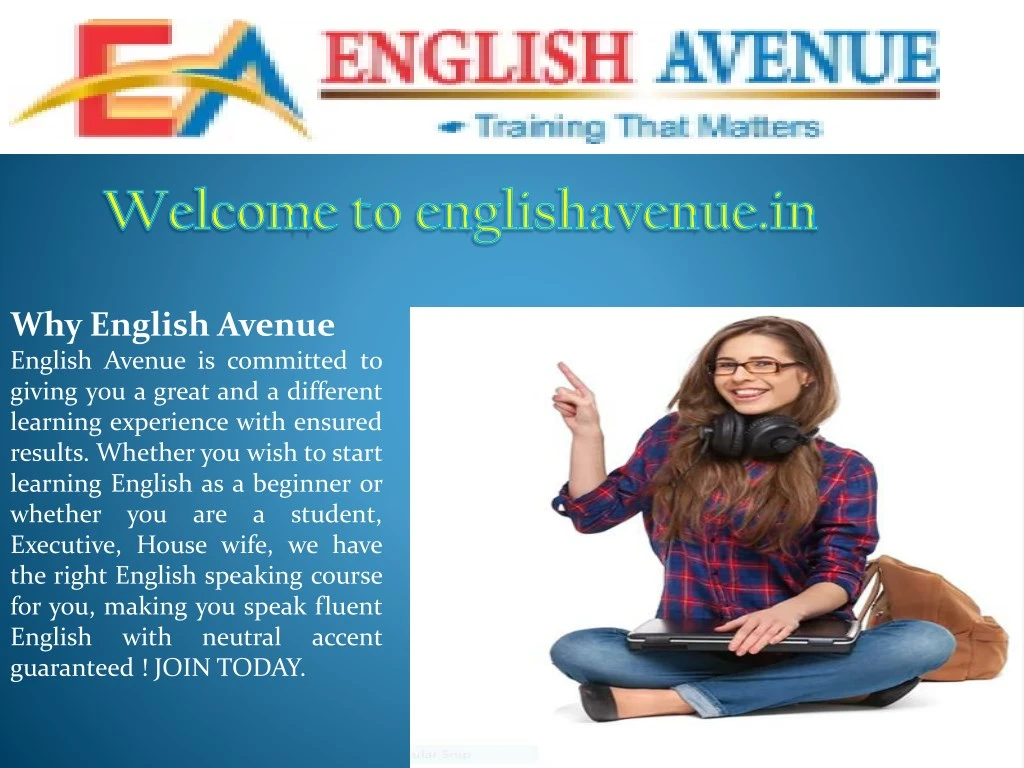 why english avenue english avenue is committed
