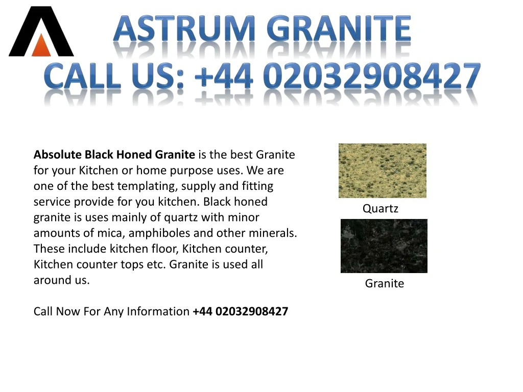 absolute black honed granite is the best granite