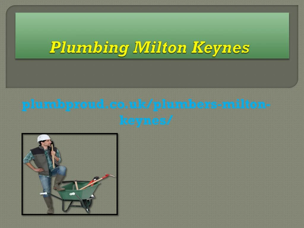 plumbing milton keynes
