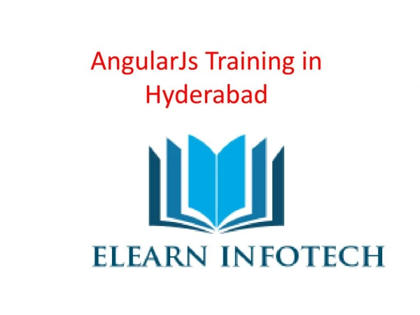 AngularJs Training Institute in Madhapur, Hitech City |Angularjs Training in Madhapur