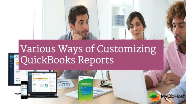 Various Ways of Customizing QuickBooks Reports