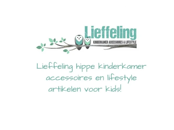 Babykamer Accessoires | Lieffeling