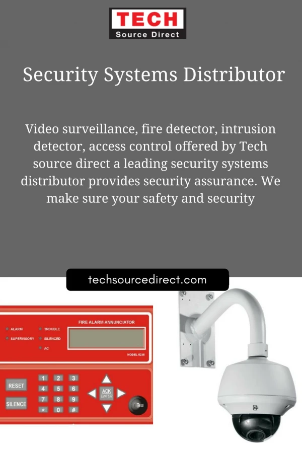 Security Systems Distributor