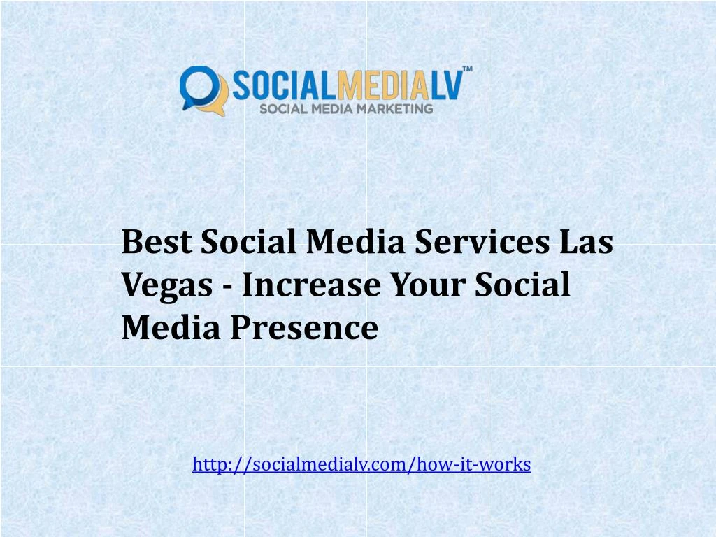 best social media services las vegas increase