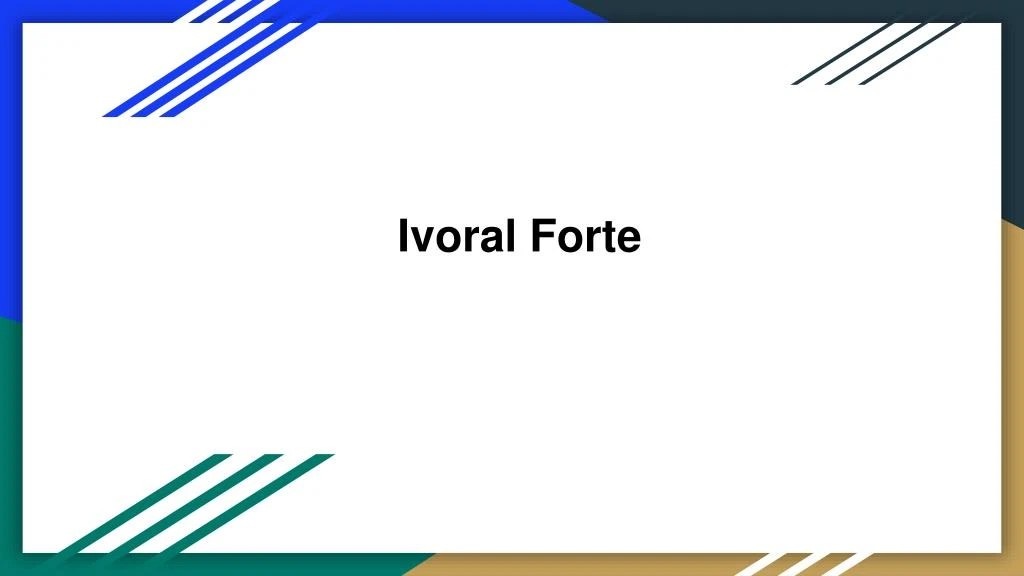 ivoral for te