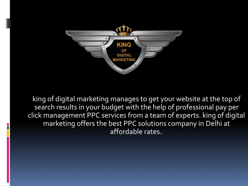 king of digital marketing manages to get your