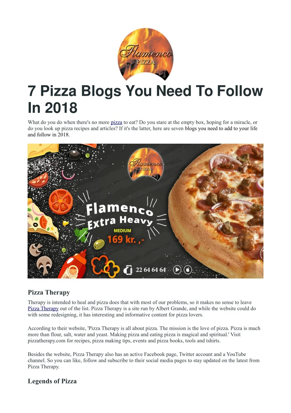 7 pizza blogs you need to follow in 2018
