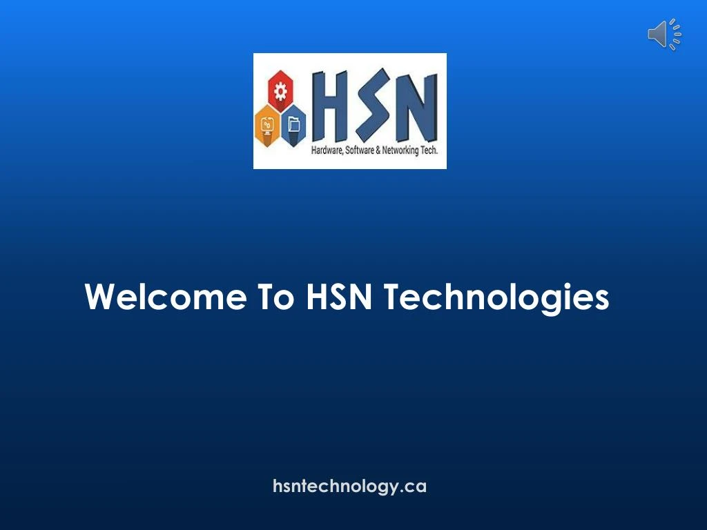 welcome to hsn technologies