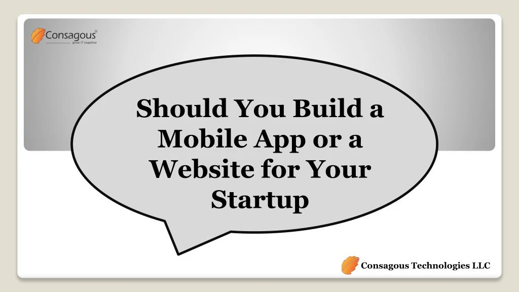 should you build a mobile app or a website