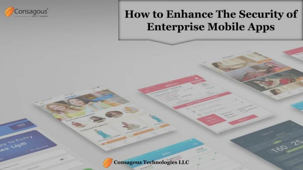 How to Enhance the Security of Enterprise Mobile Apps