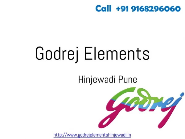 Godrej Elements Pre Launch Project Hinjewadi Pune