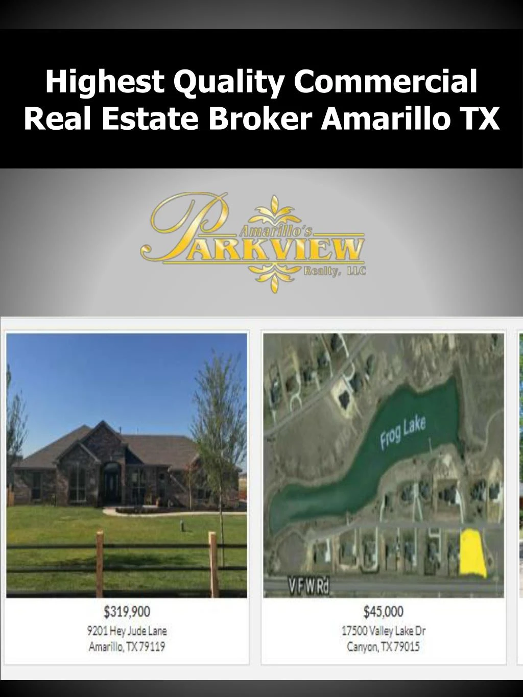 highest quality commercial real estate broker amarillo tx