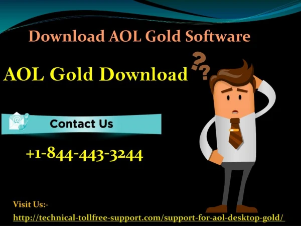 AOL Gold 1-844-443-3244