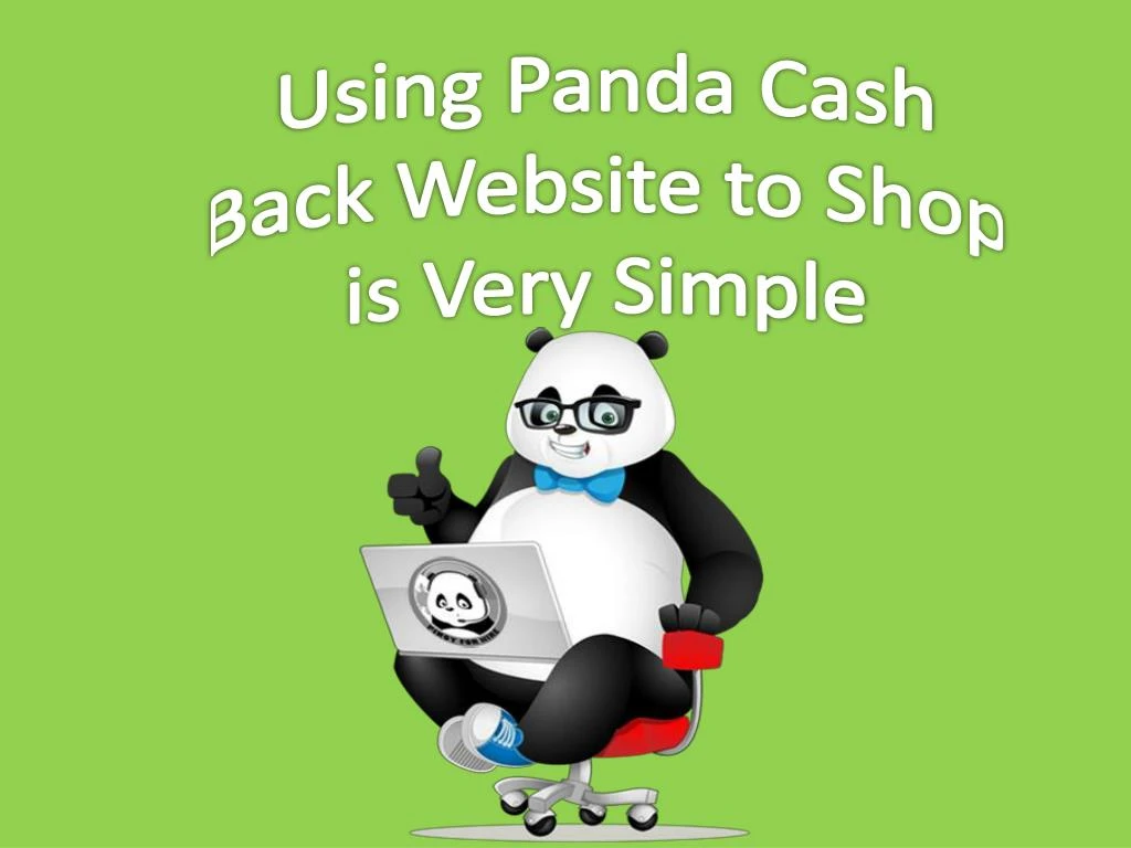 using panda cash back website to shop is very