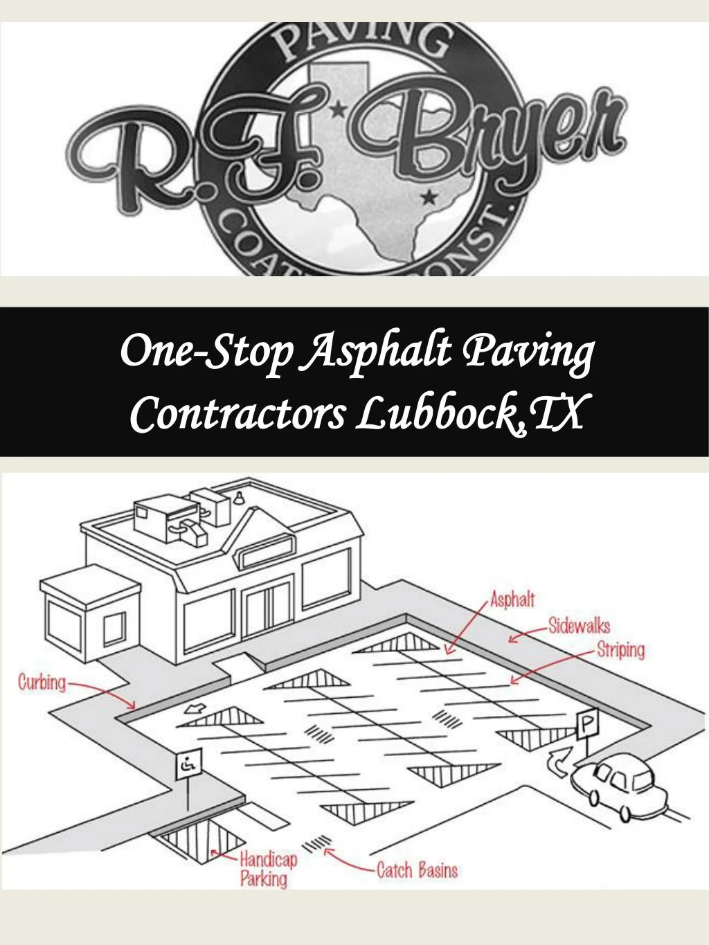 one stop asphalt paving contractors lubbock tx