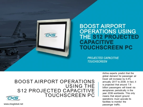 Boost Airport Operations Using the S12 Projected Capacitive Touchscreen PC