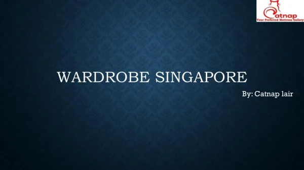 Searching for Wardrobe in Singapore