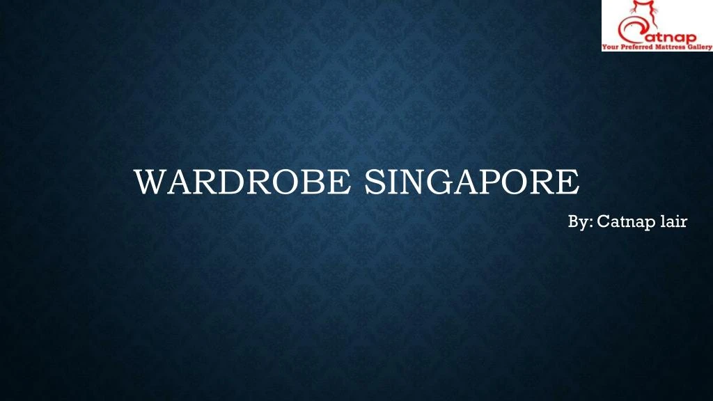 wardrobe singapore