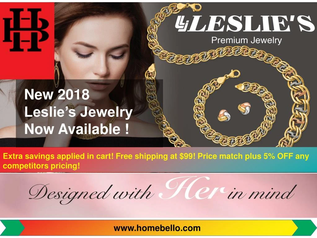 new 2018 leslie s jewelry now available
