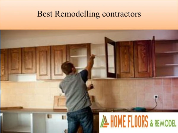 Best Remodeling contractors