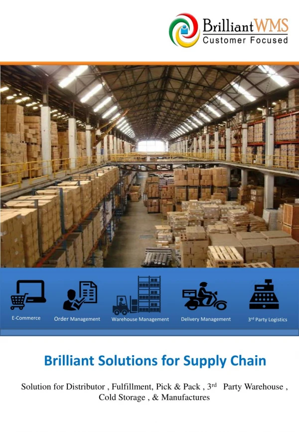 Brilliant Warehouse Management System Software