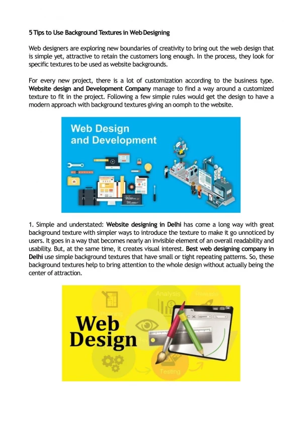 Website design and Development Company