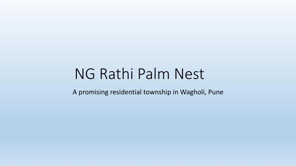 ng rathi palm nest