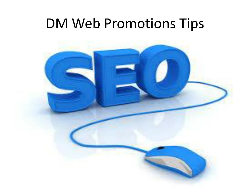 dm web promotions tips