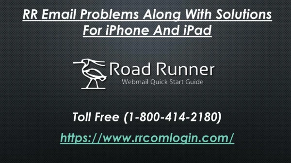 RR Email Problems Along With Solutions For Iphone And iPad