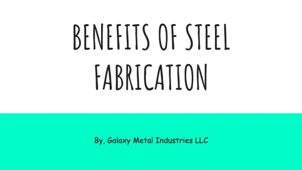 Professional Steel Fabrication Services in Dubai | Galaxy Metal Industries