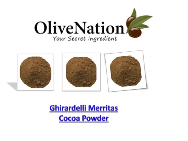 Ghirardelli Superior Dutch Processed Cocoa Powder