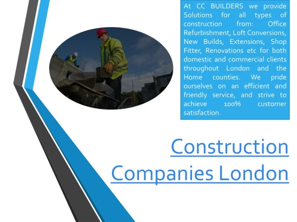 Construction Companies London