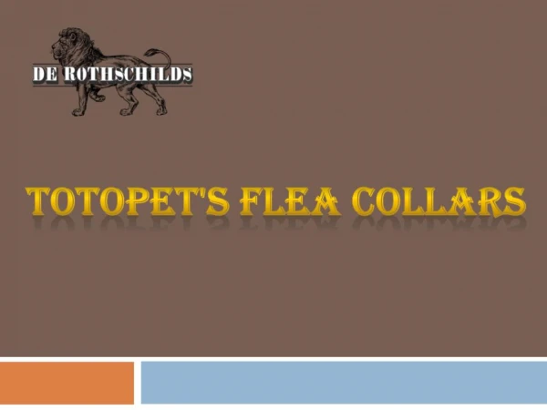 Premium Totopet collars for Cats and Dogs