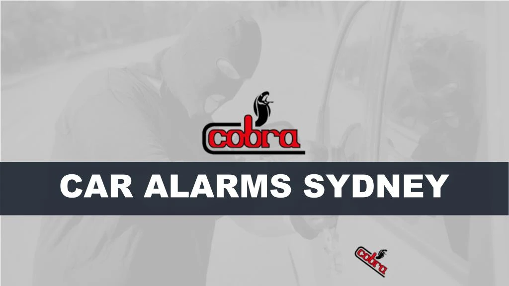 car alarms sydney