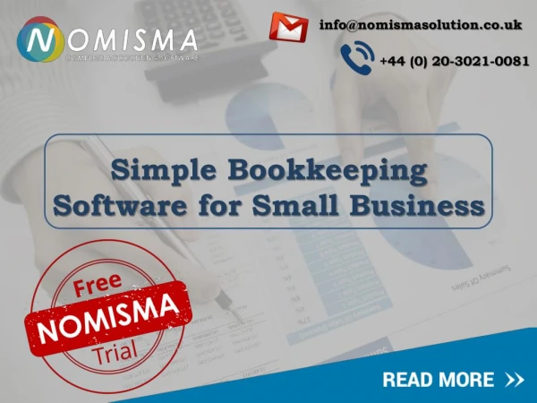 Sophisticated Simple Bookkeeping Software