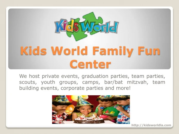 Looking for Best kids birthday party places los angeles