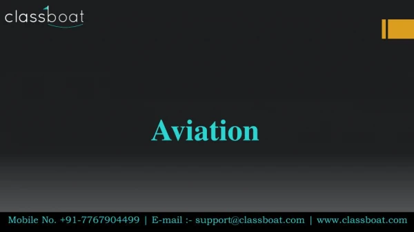 Best Aviation Courses in Mumbai