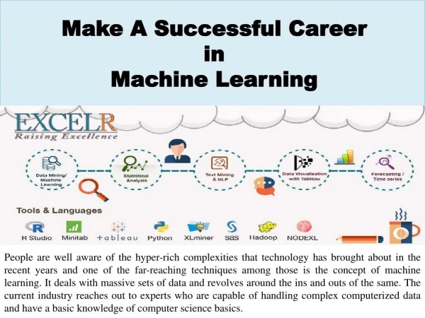 Make A Successful Career in Machine Learning