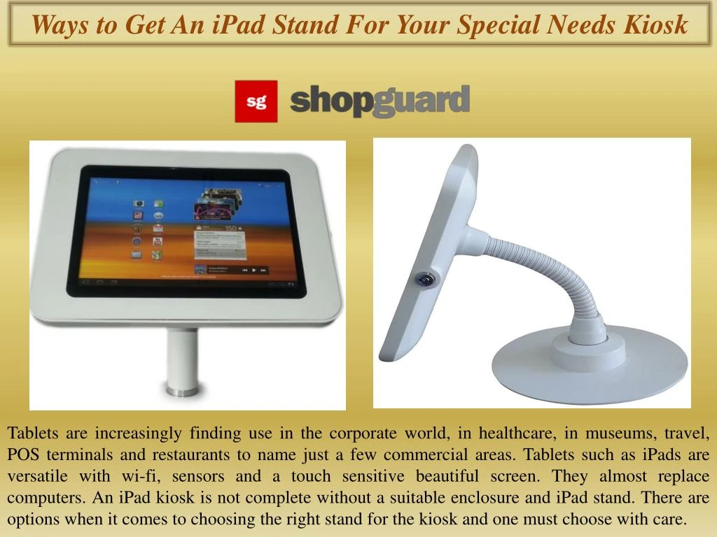 ways to get an ipad stand for your special needs