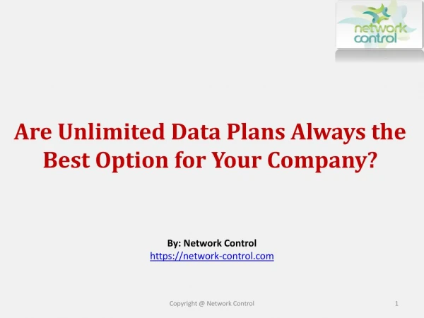 Are Unlimited Data Plans Always the Best Option for Your Company