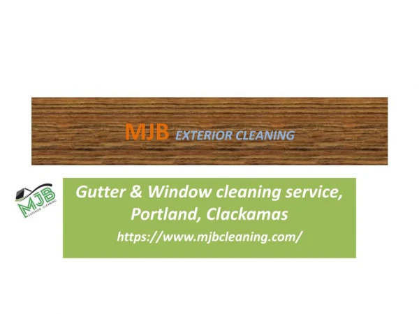MJB Cleaning Service Provider at Portland