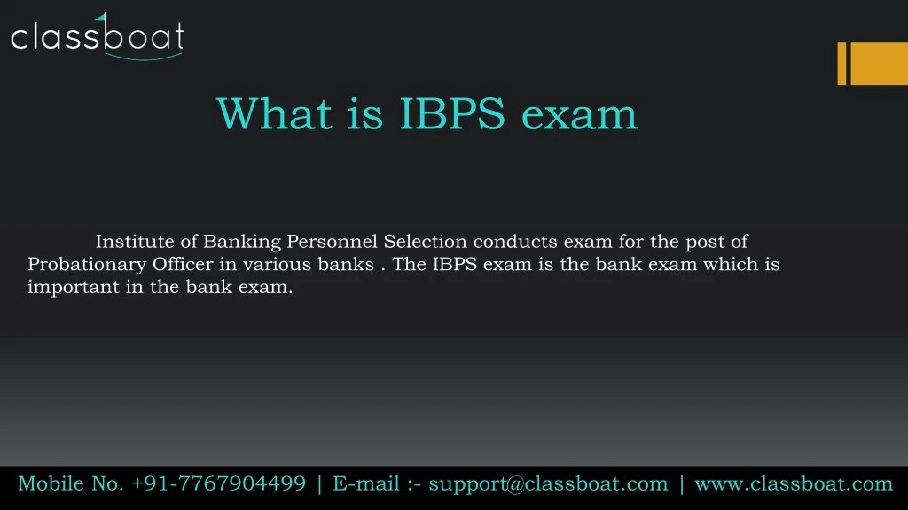 what is ibps exam